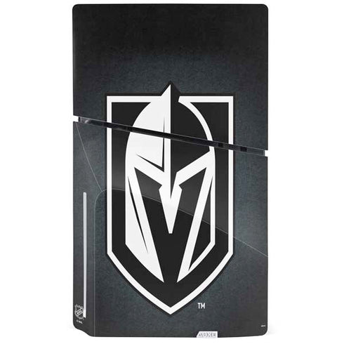 NHL Vegas Golden Knights Black Background PS5 Slim Disk Bundle Skin