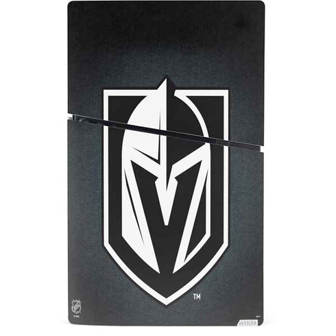 NHL Vegas Golden Knights Black Background PS5 Slim Digital Edition Bundle Skin
