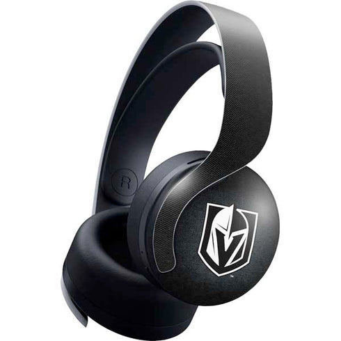 NHL Vegas Golden Knights Black Background PULSE 3D Wireless Headset for PS5 Skin