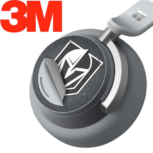 NHL Vegas Golden Knights Black Background Surface Headphones Skin