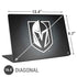 NHL Vegas Golden Knights Black Background Universal Laptop 16.6in (13.4 x 9.7in) Skin
