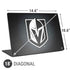 NHL Vegas Golden Knights Black Background Universal Laptop 18in (14.6 x 10.6in) Skin