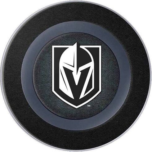 NHL Vegas Golden Knights Black Background Wireless Charger Skin