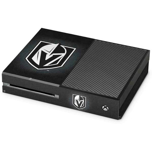 NHL Vegas Golden Knights Black Background Xbox One Console Skin