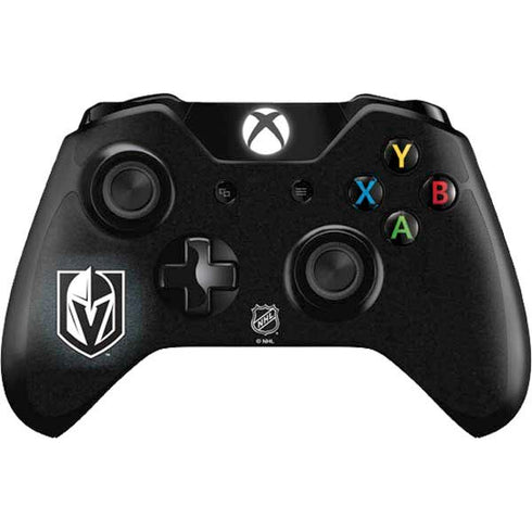 NHL Vegas Golden Knights Black Background Xbox One Controller Skin