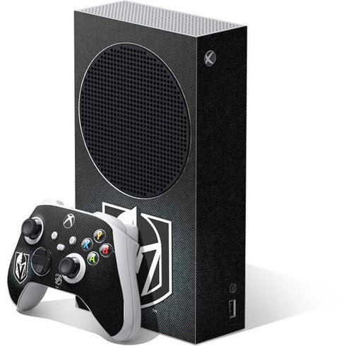 NHL Vegas Golden Knights Black Background Xbox Series S Skins