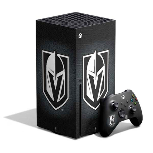 NHL Vegas Golden Knights Black Background Xbox Series X Bundle Skin