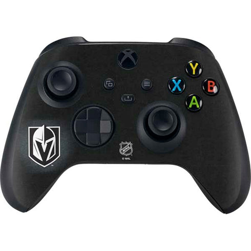 NHL Vegas Golden Knights Black Background Xbox Series X Controller Skin