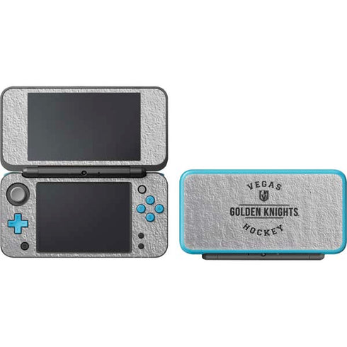 NHL Vegas Golden Knights Black Text Nintendo 2DS XL (2017) Skin