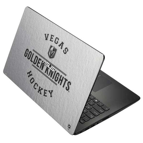 NHL Vegas Golden Knights Black Text Asus X502CA 15.6 Skin