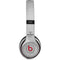 NHL Vegas Golden Knights Black Text Beats Solo 2 Wireless Skin