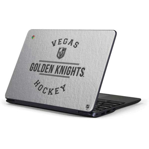 NHL Vegas Golden Knights Black Text Samsung Chromebook Skin
