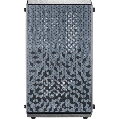 NHL Vegas Golden Knights Black Text Cooler Master MasterBox Q300L Mini Tower Skin