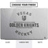 NHL Vegas Golden Knights Black Text Dell Vostro Skin