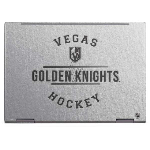 NHL Vegas Golden Knights Black Text HP Envy Skin