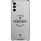 NHL Vegas Golden Knights Black Text Galaxy A13 5G Clear Case