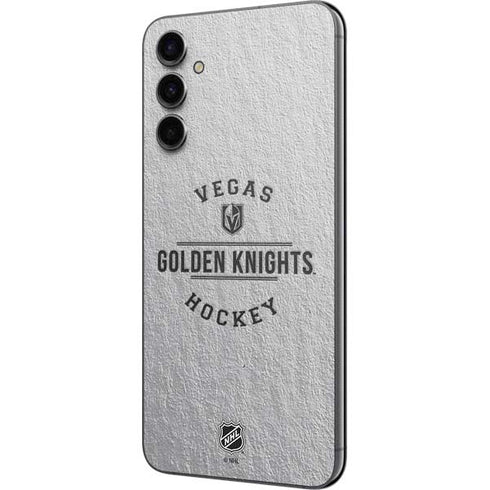 NHL Vegas Golden Knights Black Text Galaxy A14 5G Skin