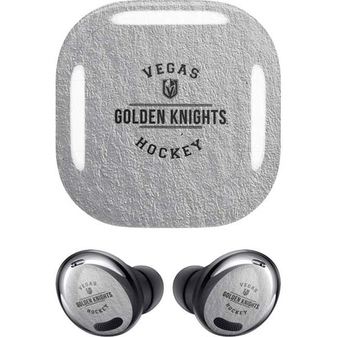 NHL Vegas Golden Knights Black Text Galaxy Buds Pro Skin