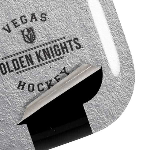 NHL Vegas Golden Knights Black Text Galaxy Buds Pro Skin