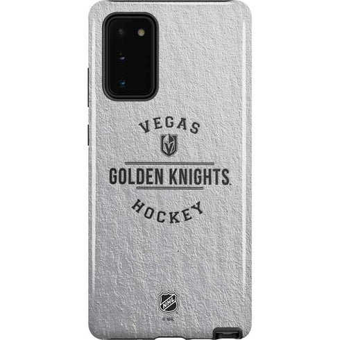 NHL Vegas Golden Knights Black Text Galaxy Note20 5G Pro Case