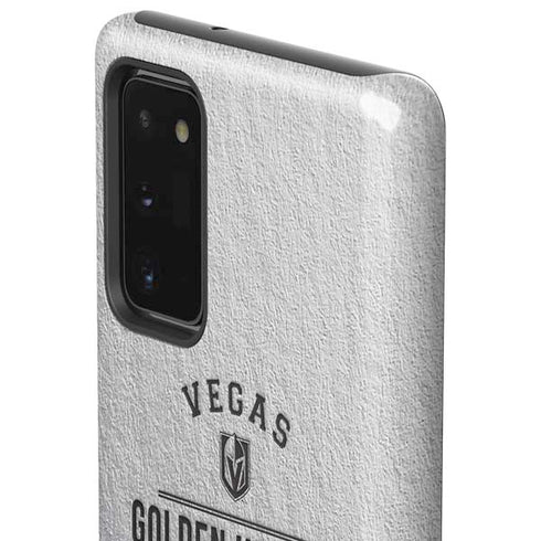 NHL Vegas Golden Knights Black Text Galaxy Note20 5G Pro Case