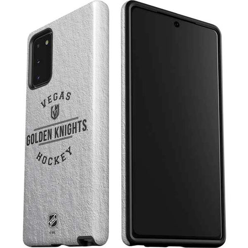 NHL Vegas Golden Knights Black Text Galaxy Note20 5G Pro Case