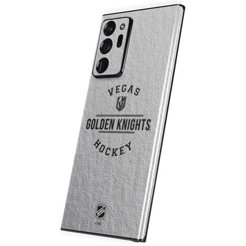 NHL Vegas Golden Knights Black Text Galaxy Note20 Ultra 5G Skin