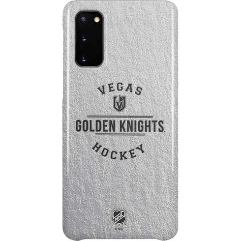 NHL Vegas Golden Knights Black Text Galaxy S20 Lite Case