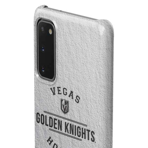 NHL Vegas Golden Knights Black Text Galaxy S20 Lite Case
