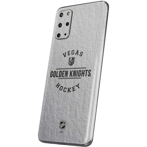 NHL Vegas Golden Knights Black Text Galaxy S20 Plus Skin