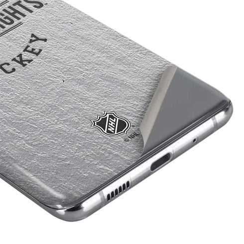 NHL Vegas Golden Knights Black Text Galaxy S20 Plus Skin