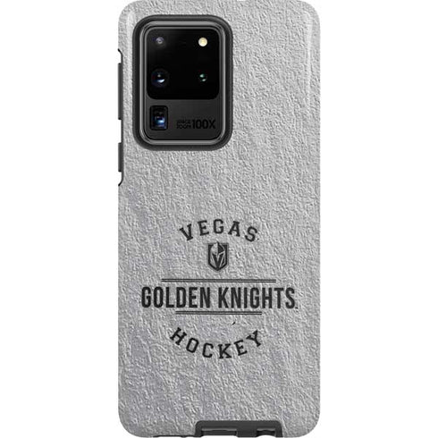 NHL Vegas Golden Knights Black Text Galaxy S20 Ultra 5G Pro Case