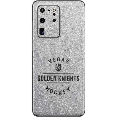NHL Vegas Golden Knights Black Text Galaxy S20 Ultra 5G Skin