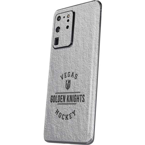 NHL Vegas Golden Knights Black Text Galaxy S20 Ultra 5G Skin