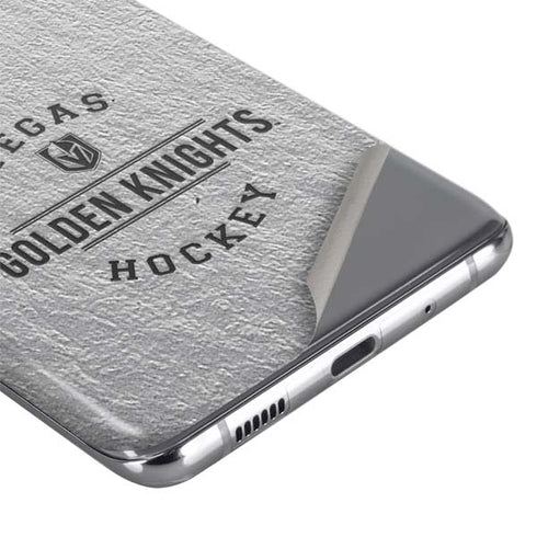 NHL Vegas Golden Knights Black Text Galaxy S20 Ultra 5G Skin