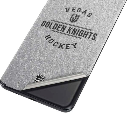 NHL Vegas Golden Knights Black Text Galaxy S21 Plus 5G Skin
