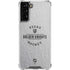 NHL Vegas Golden Knights Black Text Galaxy S22 Plus Clear Case