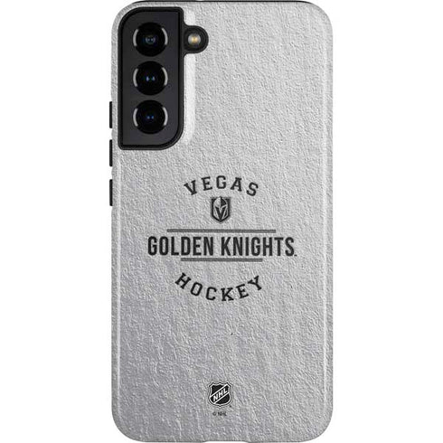 NHL Vegas Golden Knights Black Text Galaxy S22 Plus Pro Case