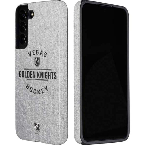 NHL Vegas Golden Knights Black Text Galaxy S22 Plus Pro Case