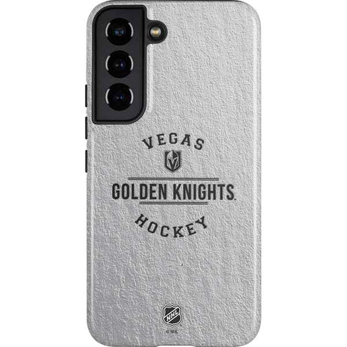 NHL Vegas Golden Knights Black Text Galaxy S22 Pro Case