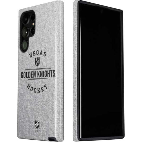 NHL Vegas Golden Knights Black Text Galaxy S22 Ultra Pro Case