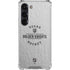 NHL Vegas Golden Knights Black Text Galaxy S23 Clear Case