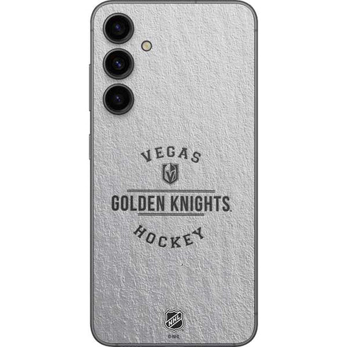 NHL Vegas Golden Knights Black Text Galaxy S23 FE Skin