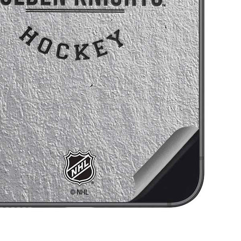 NHL Vegas Golden Knights Black Text Galaxy S23 FE Skin