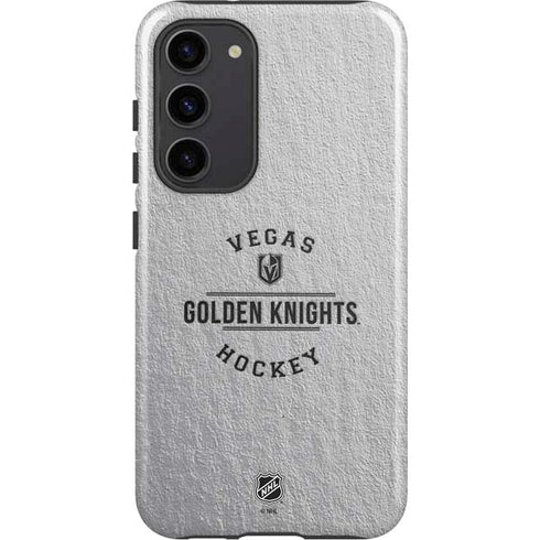 NHL Vegas Golden Knights Black Text Galaxy S23 Plus Pro Case