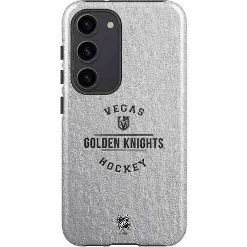 NHL Vegas Golden Knights Black Text Galaxy S23 Pro Case