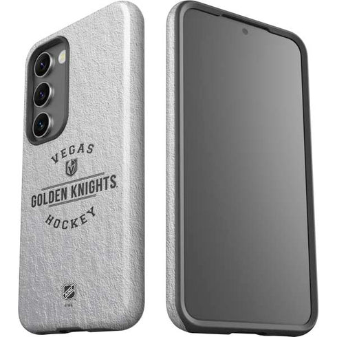 NHL Vegas Golden Knights Black Text Galaxy S23 Pro Case