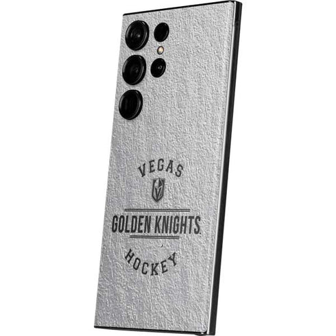 NHL Vegas Golden Knights Black Text Galaxy S23 Ultra Skin