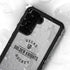 NHL Vegas Golden Knights Black Text Galaxy S23 Waterproof Case
