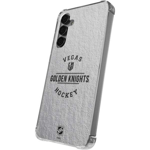 NHL Vegas Golden Knights Black Text Galaxy S24 Plus Clear Case